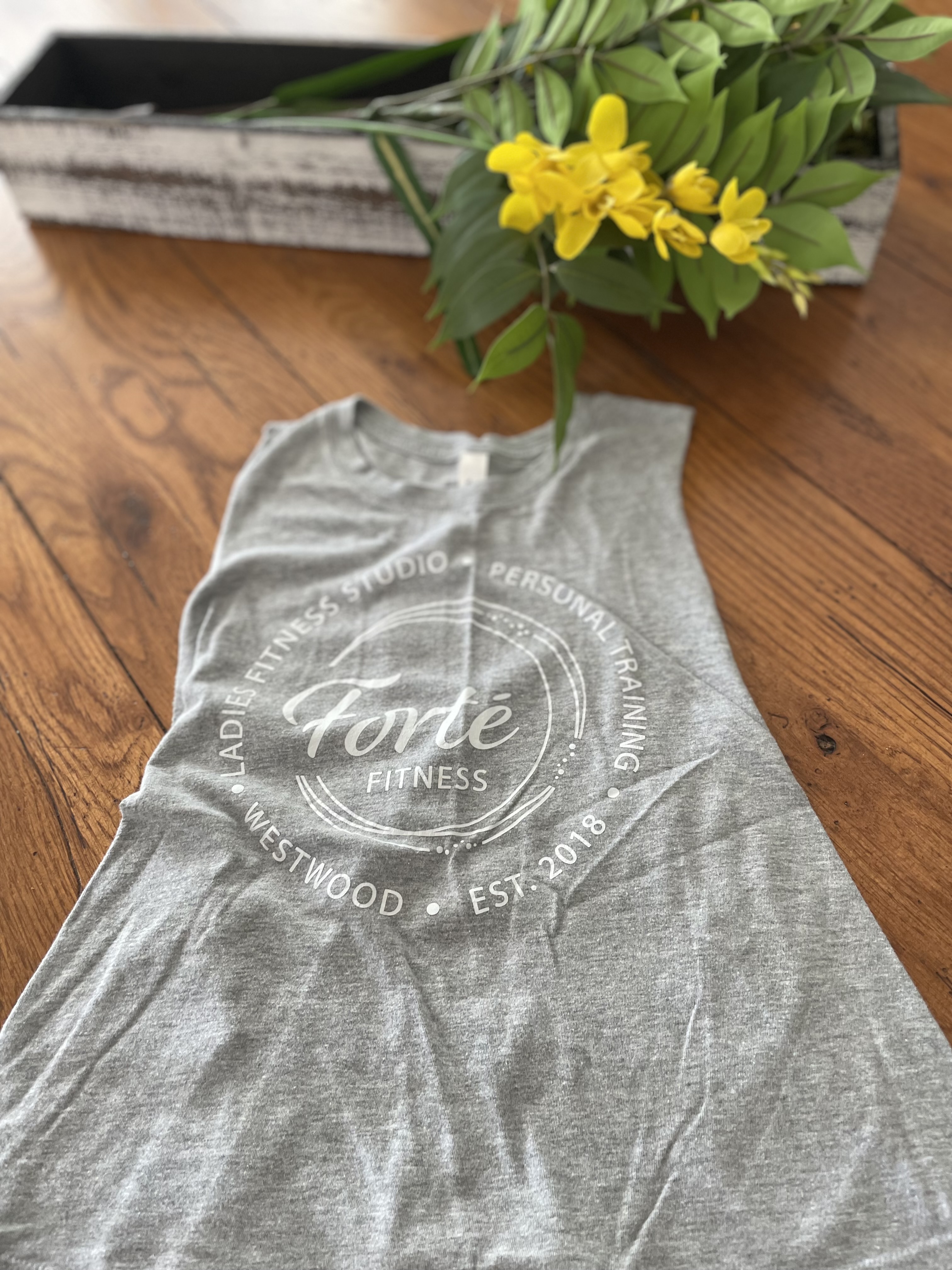 Forté Fitness Tank Top - Gray
