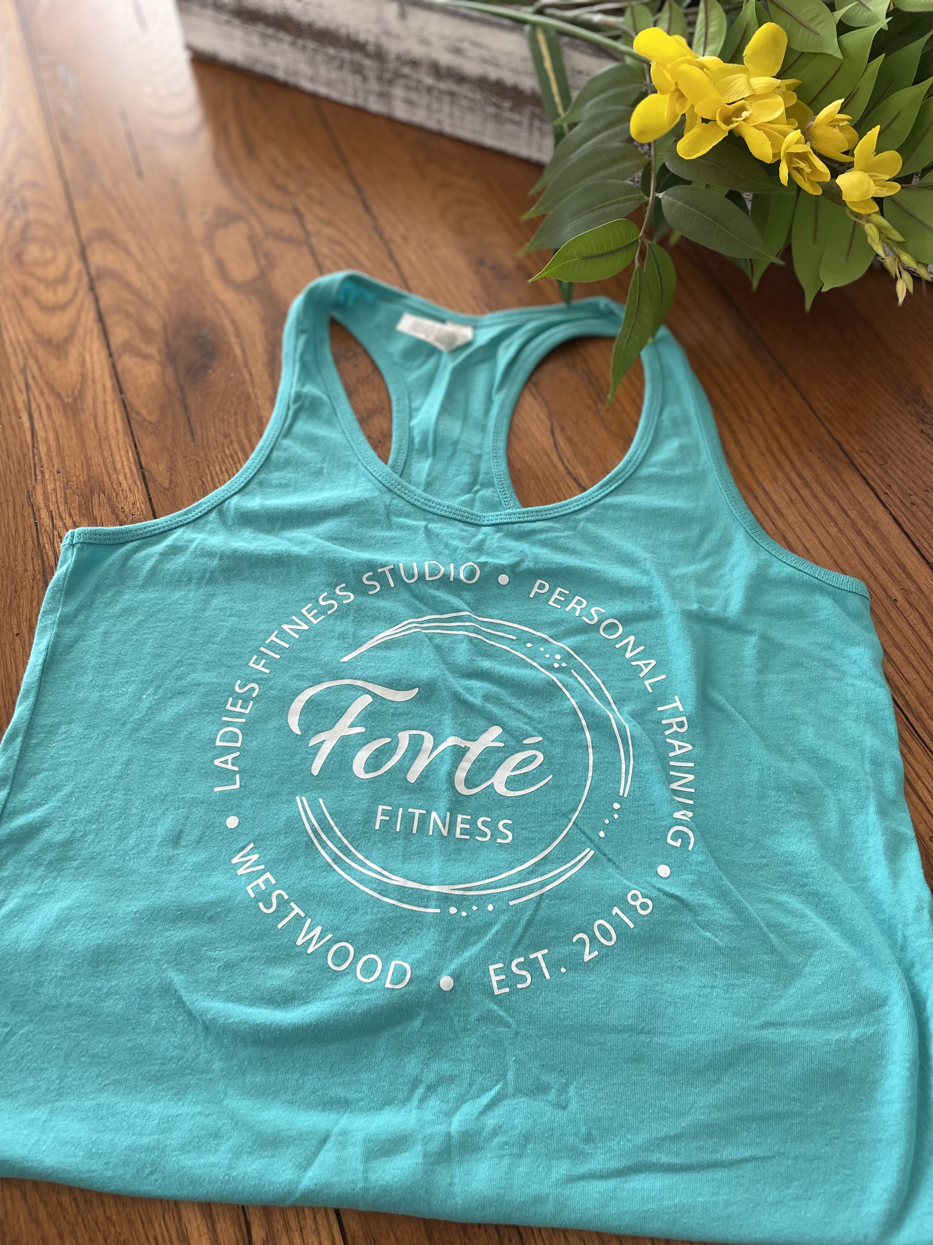 Forté Fitness Tank Top - Teal