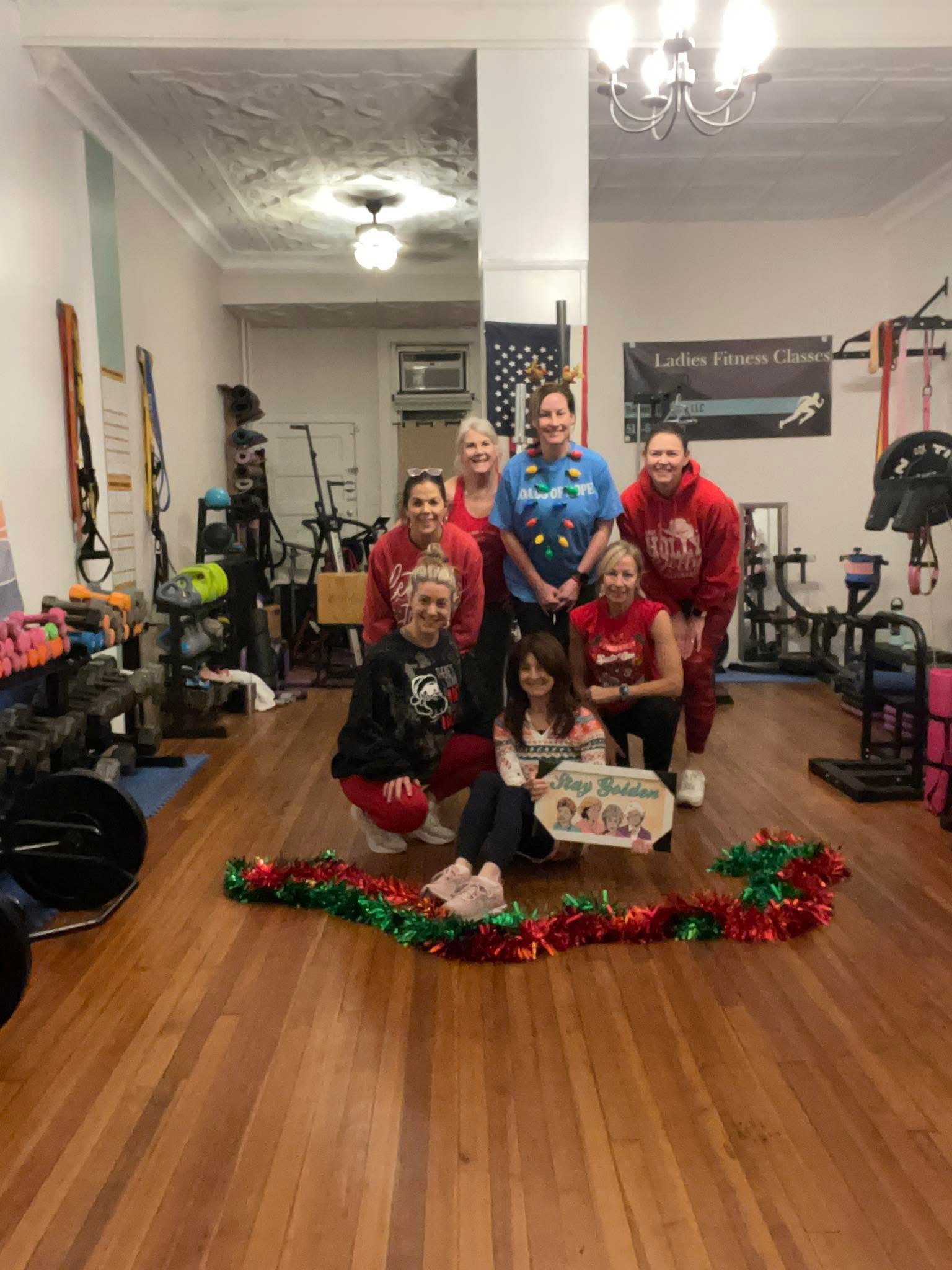 Christmas party group